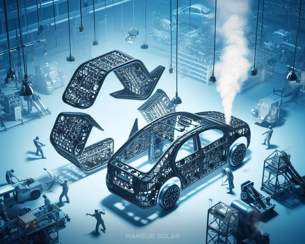 ¿Cómo se puede reducir la huella ambiental de la industria automotriz?