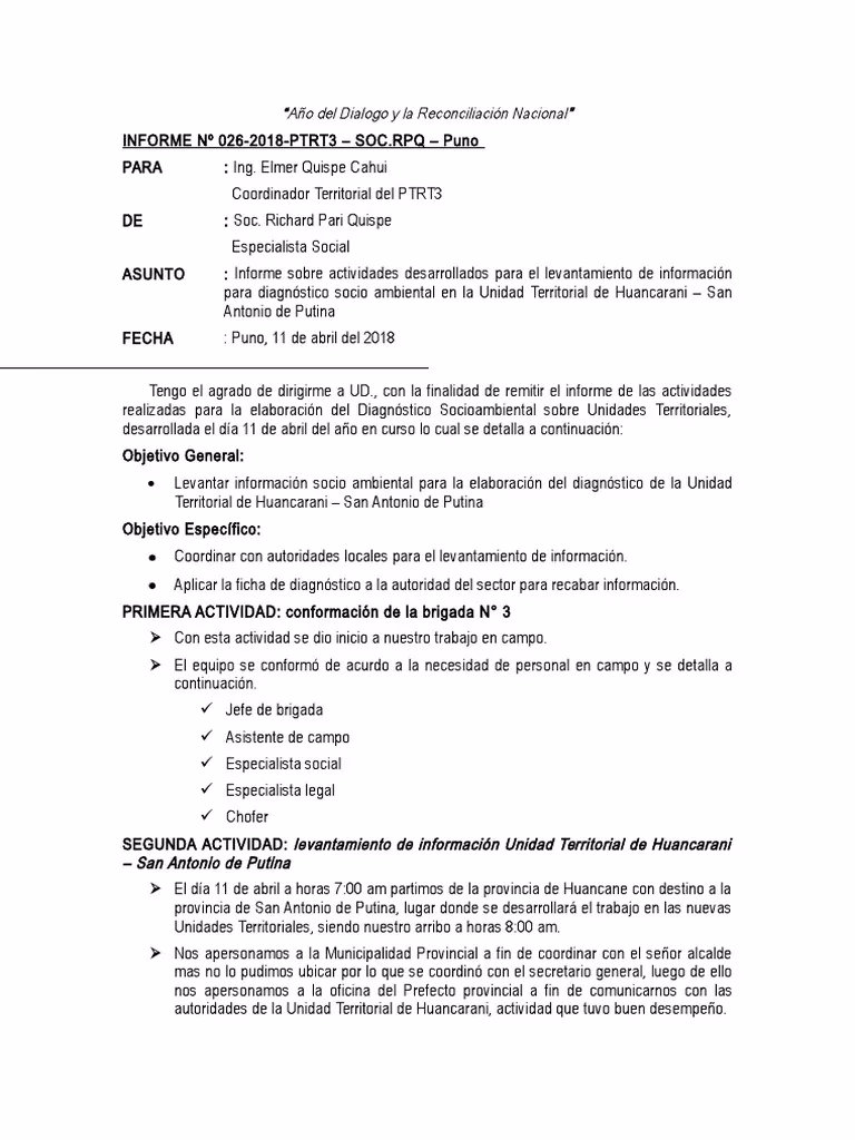 ¿Qué es un informe socio ambiental?