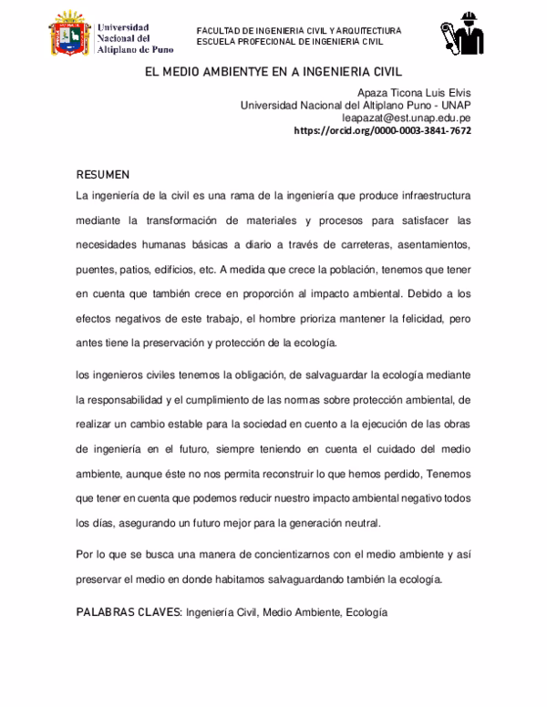 ¿Cuál es el impacto de la ingeniería civil en el medio ambiente?