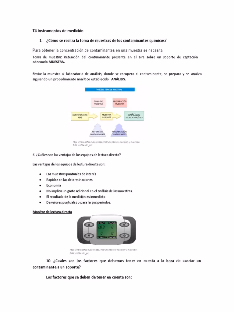 ¿Cómo se valora la presencia de contaminantes en el aire ambiente?