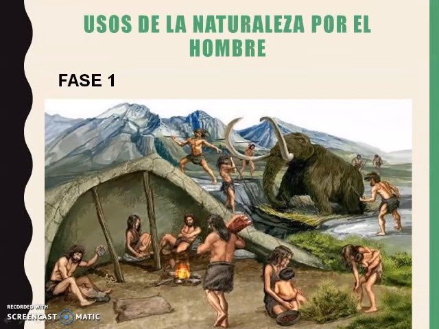 ¿Cuál es la interpretación entre el hombre y el medio ambiente?