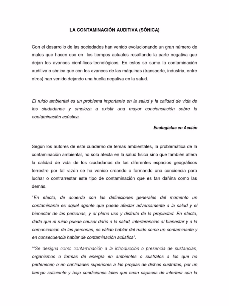 ¿Qué es la contaminación ambiental urbana?