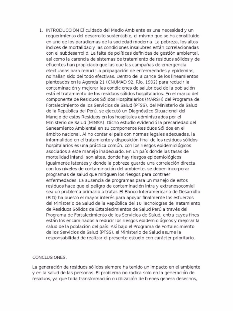 ¿Cuáles son los riesgos del Medio Ambiente?