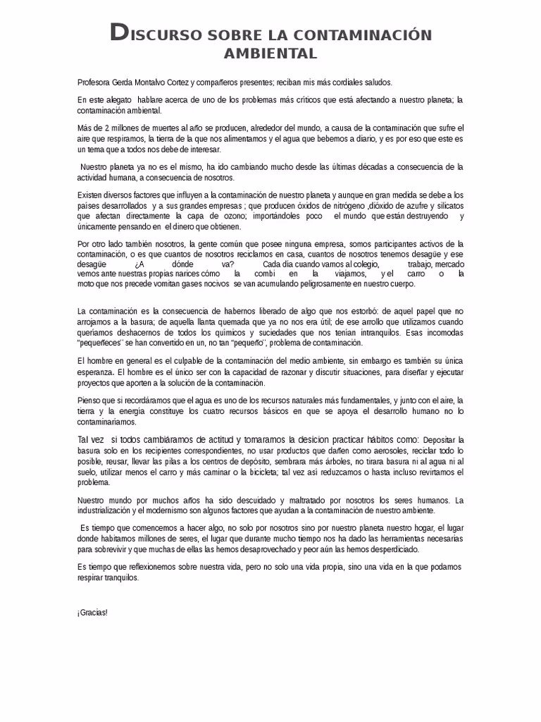 ¿Cuál es la diferencia entre un discurso hablado y escrito?