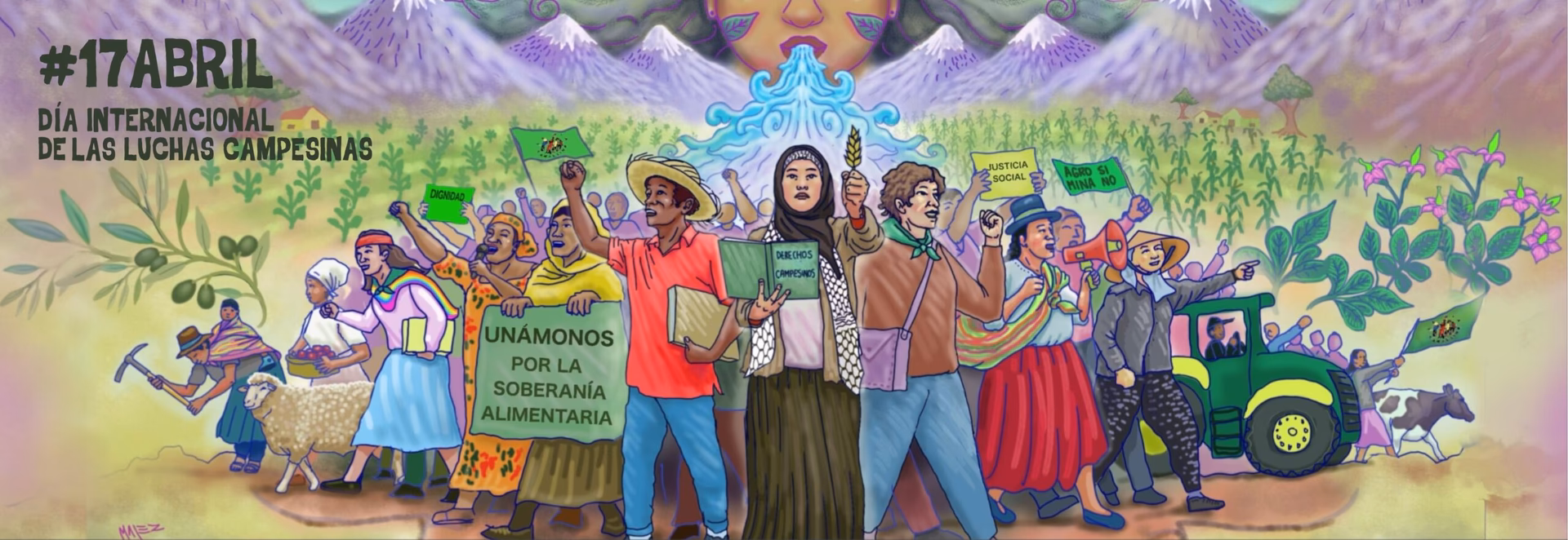 ¿Cuál es el papel de las mujeres en la defensa de la soberanía alimentaria?