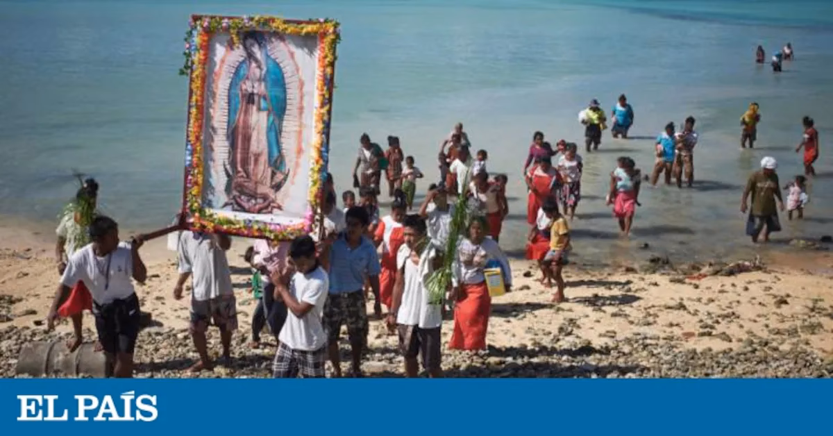 ¿Dónde se encuentra la mayor parte de la población de Kiribati?