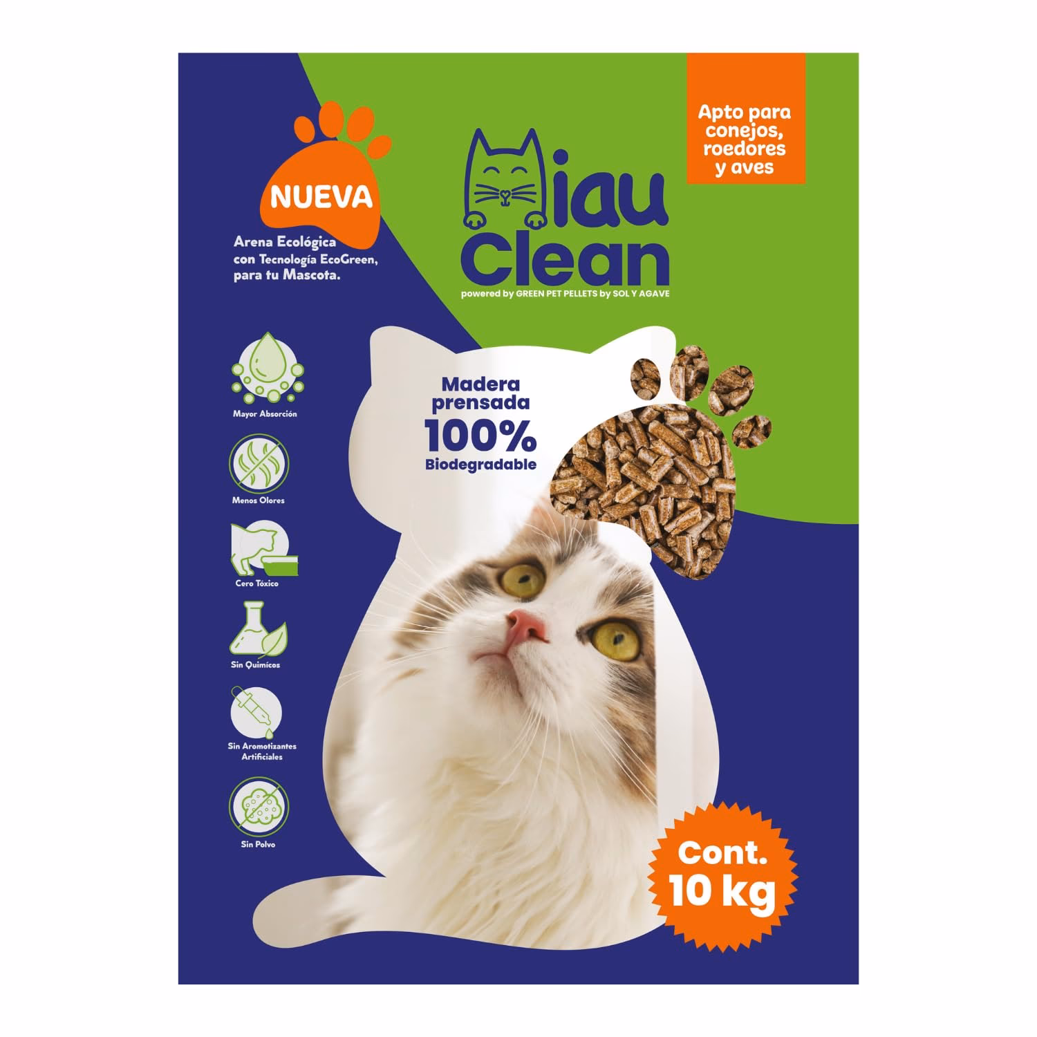 ¿Es peligrosa la arena para gatos?