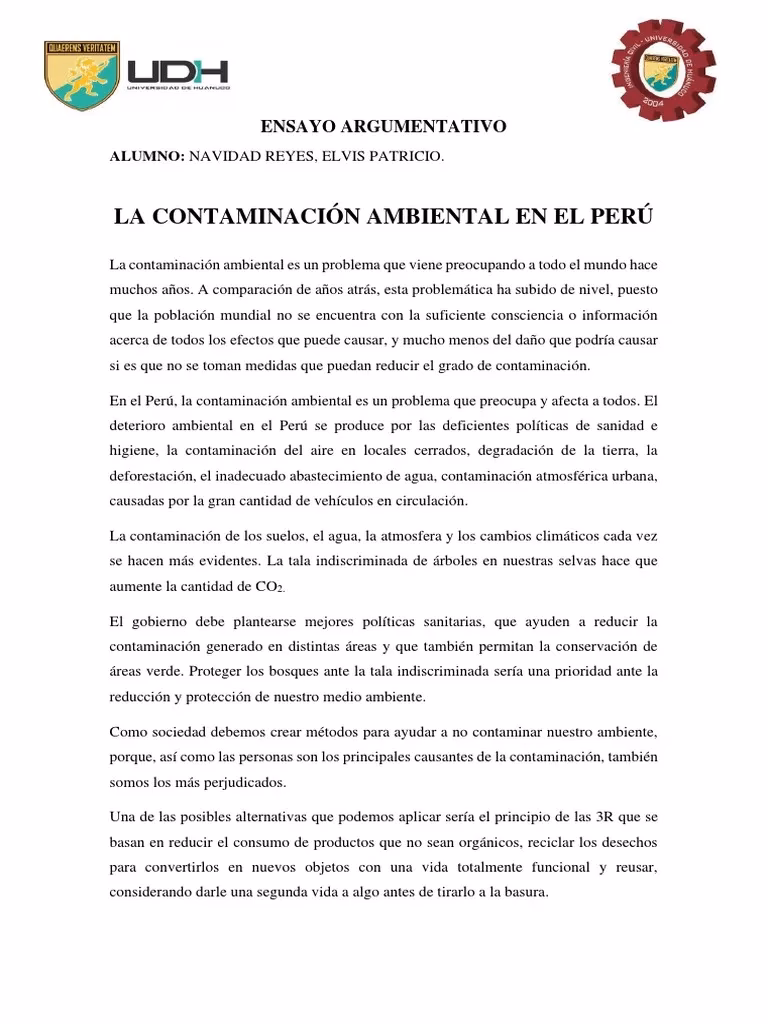 ¿Cuáles son las consecuencias de la contaminación del aire en Perú?