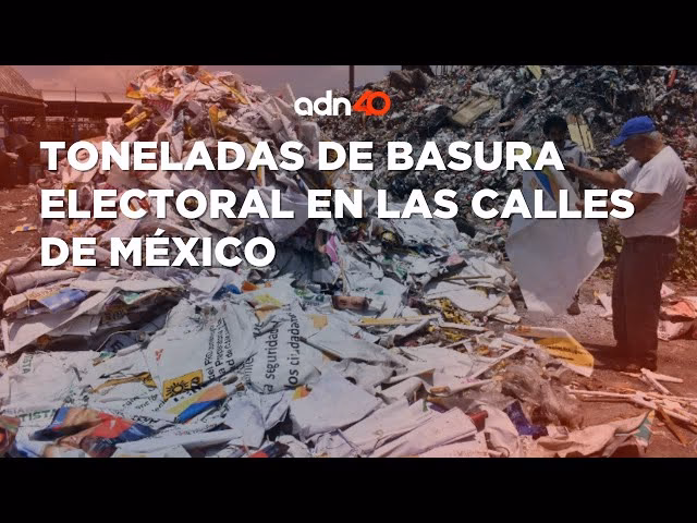 ¿Cómo contribuye la basura electoral a la contaminación del suelo y del agua?