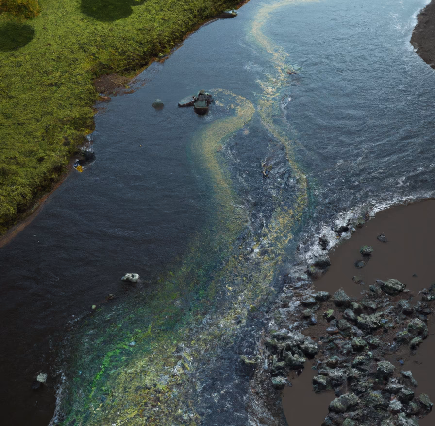 ¿Cómo afectan los desechos marinos al río Misisipi?