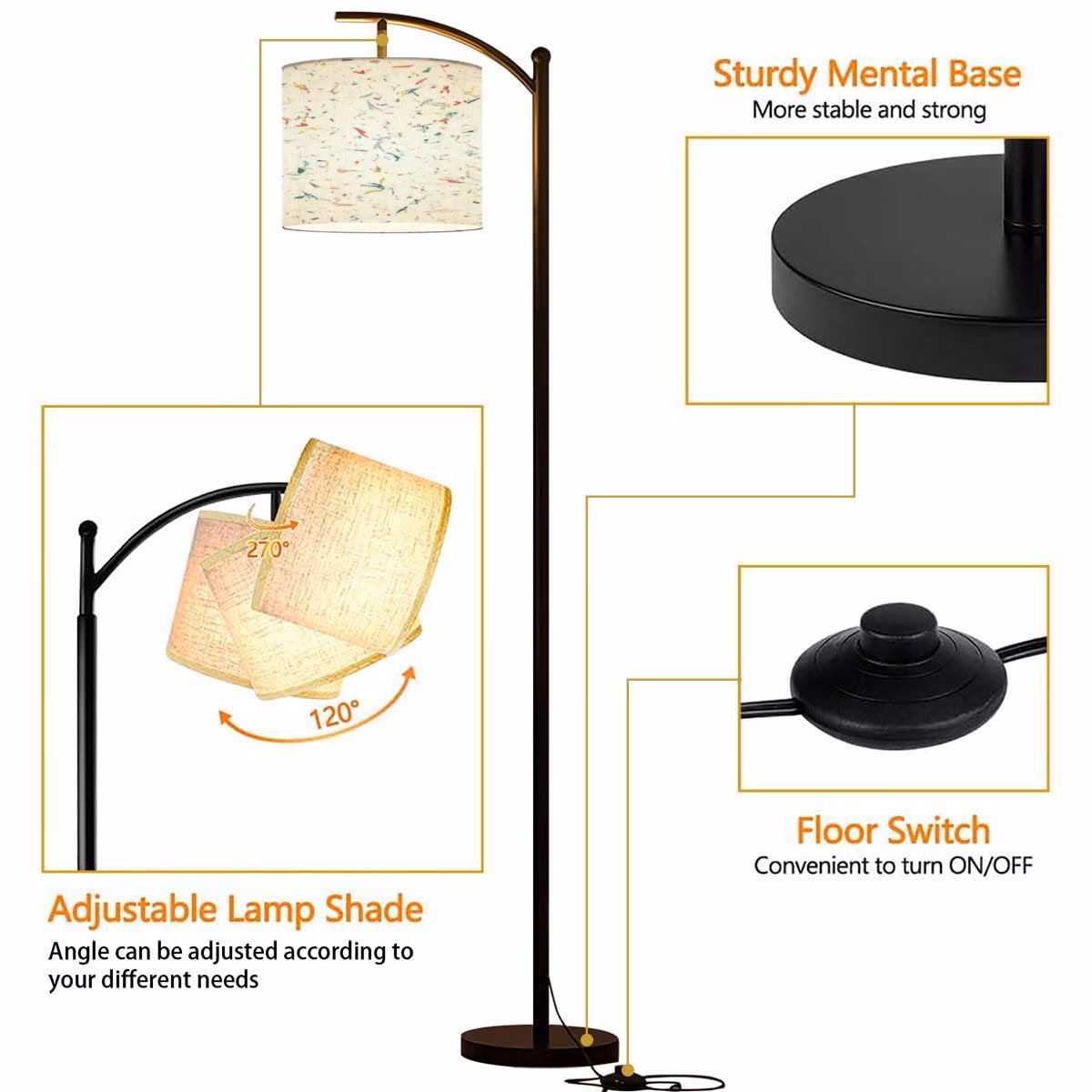 ¿Cómo decorar una habitación con lámparas de arco?