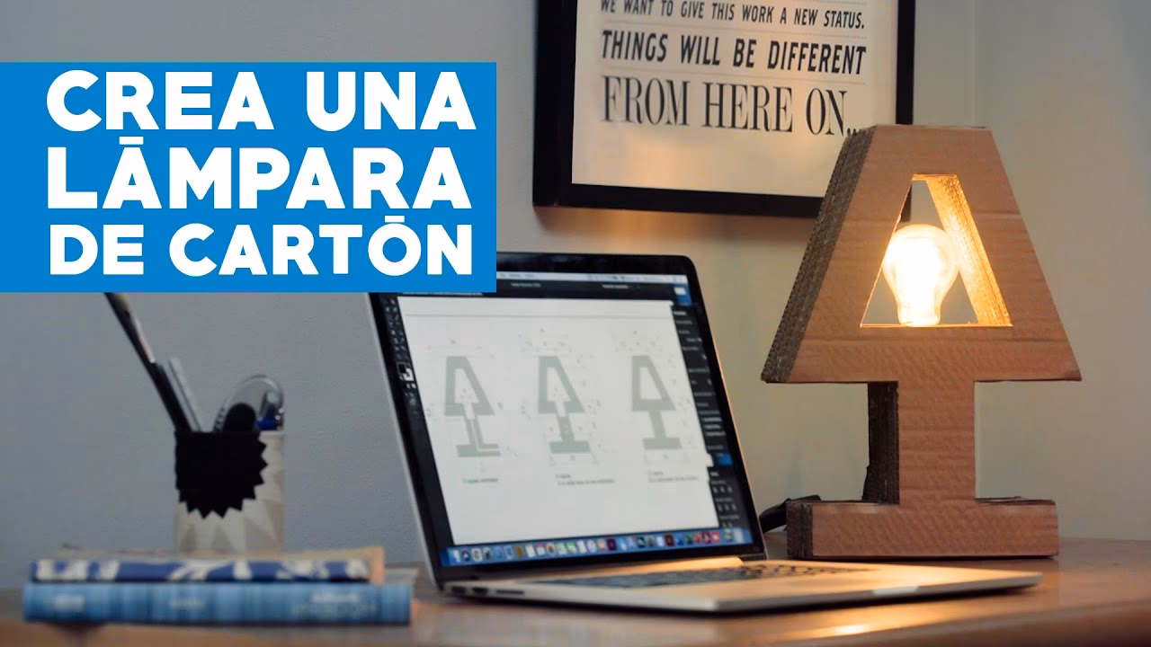¿Cómo hacer lámparas con cartón?