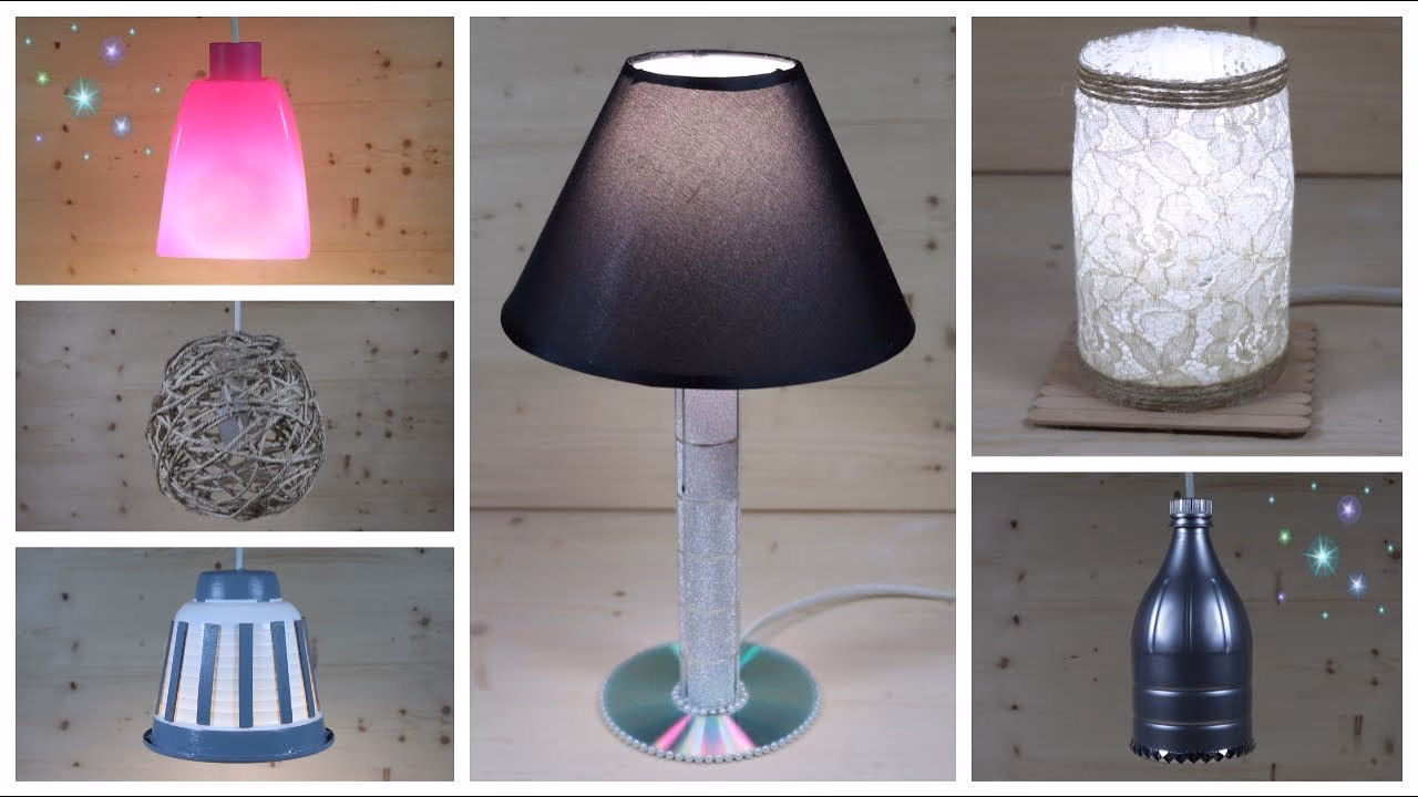 ¿Cómo hacer una lámpara para tu hogar o negocio?