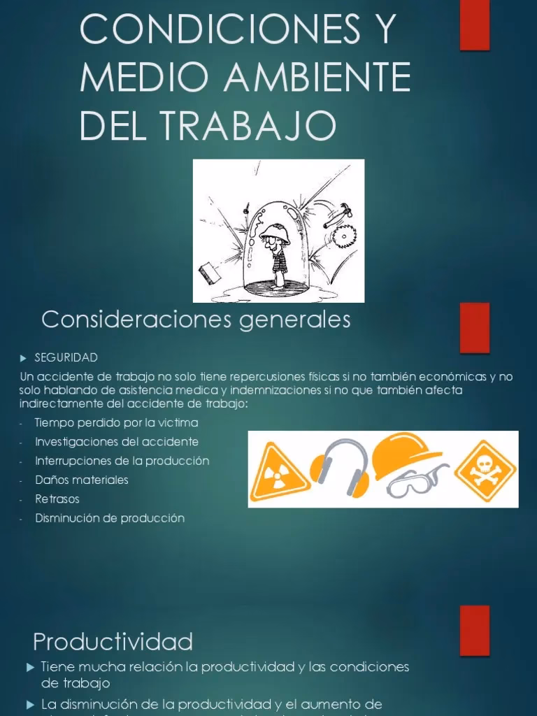 ¿Cuáles son los riesgos del ambiente de trabajo?