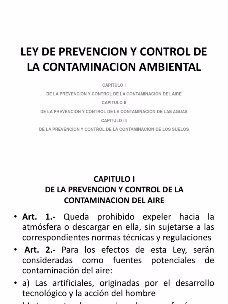 ¿Qué es la prevención ambiental?