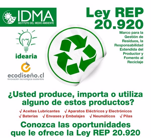 ¿Cómo funciona la Ley de reciclaje en Chile?