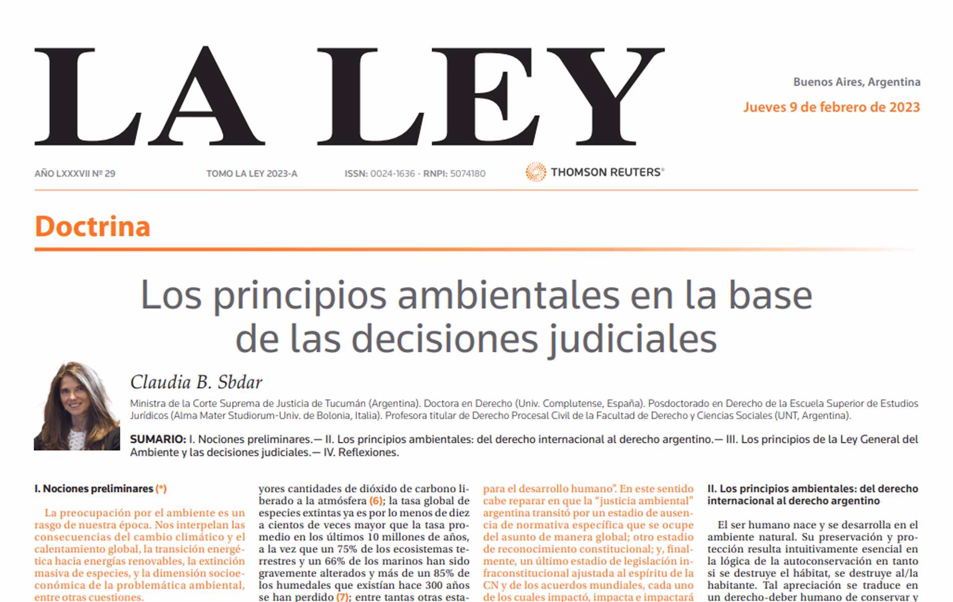¿Cuáles son las leyes ambientales más importantes?