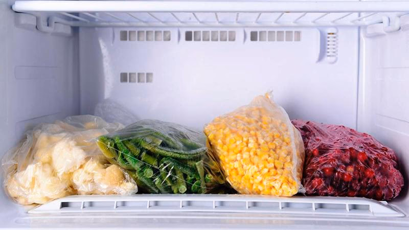 ¿Cuáles son los alimentos de congelados?