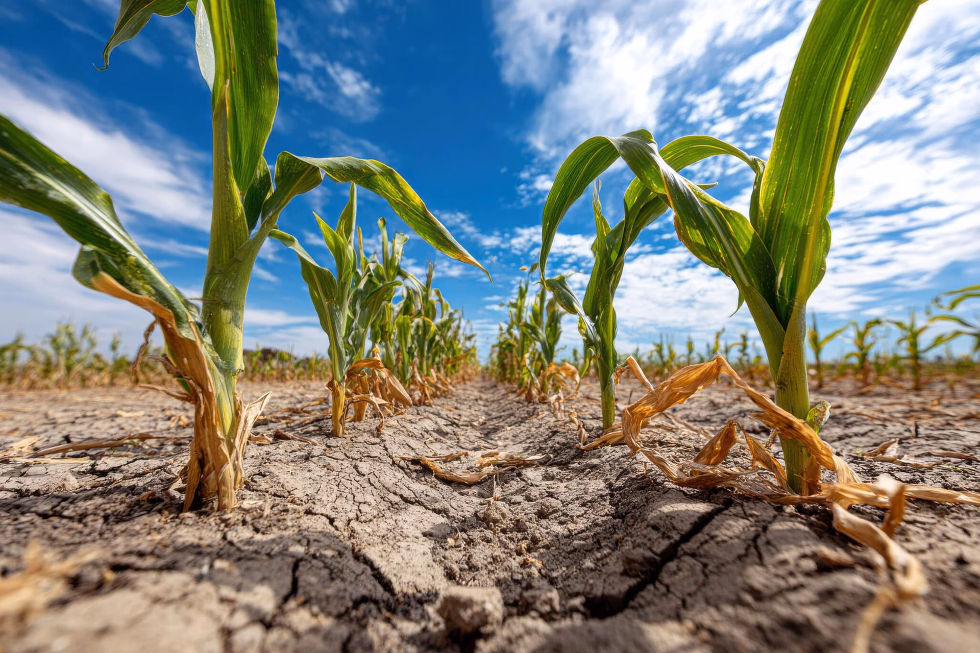 ¿Por qué los cultivos de maíz se han visto afectados por los cambios climáticos?
