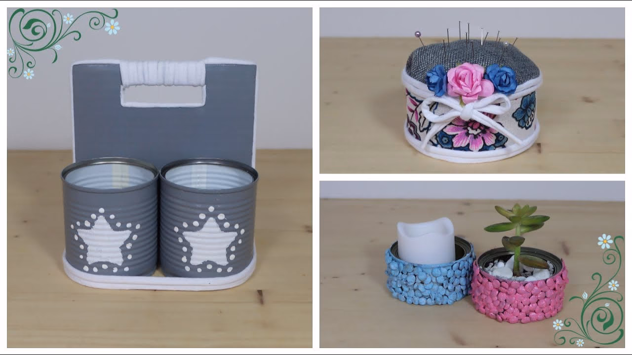 ¿Cómo reciclar las latas de comida?