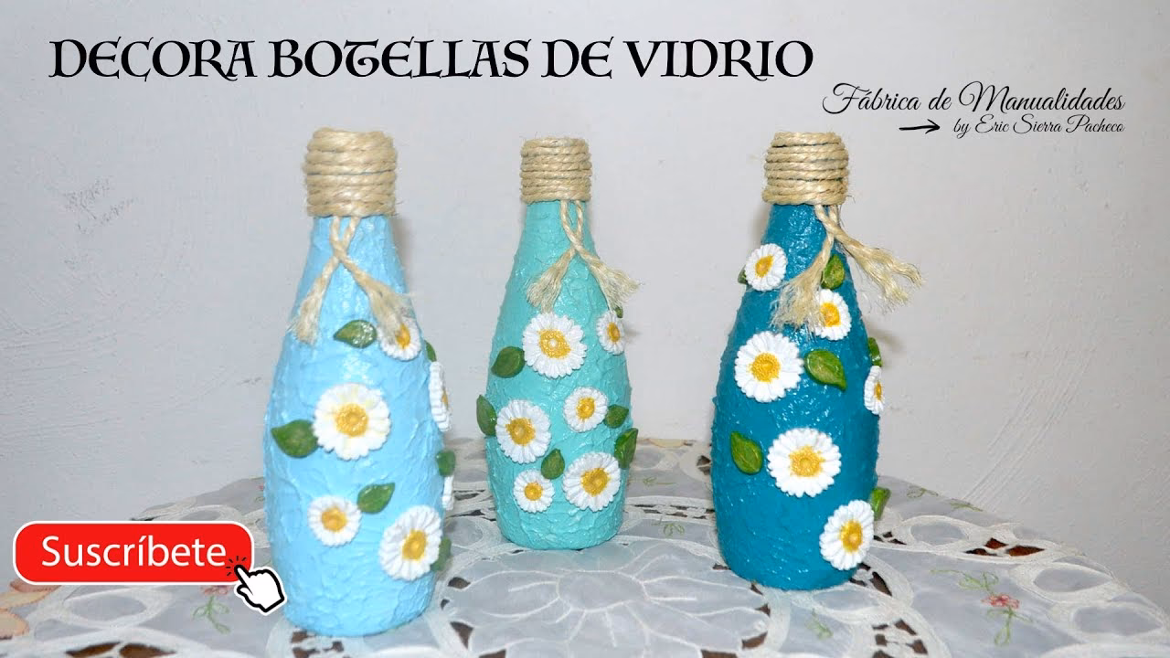 ¿Cómo reciclar botellas de vidrio?