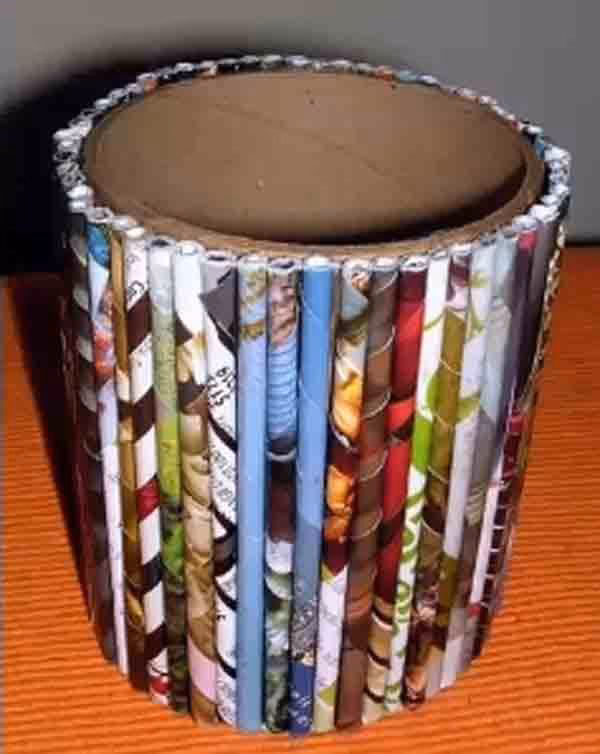 ¿Cómo hacer manualidades con papel reciclado?