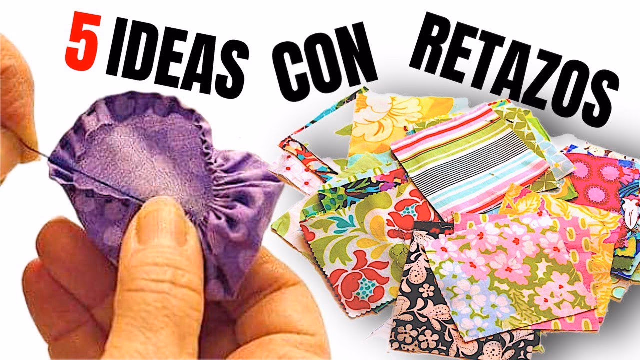 ¿Cómo se pueden realizar manualidades con tela?