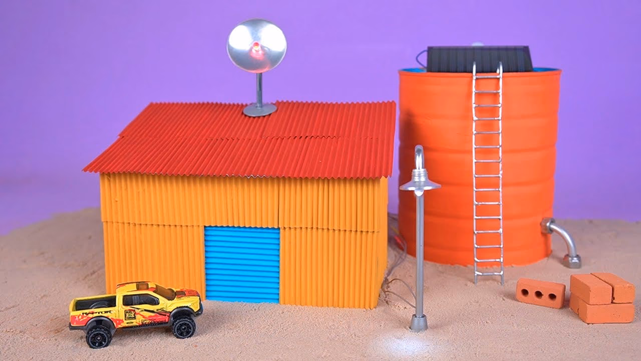 ¿Cómo hacer maquetas de casas ecológicas con paneles solares?