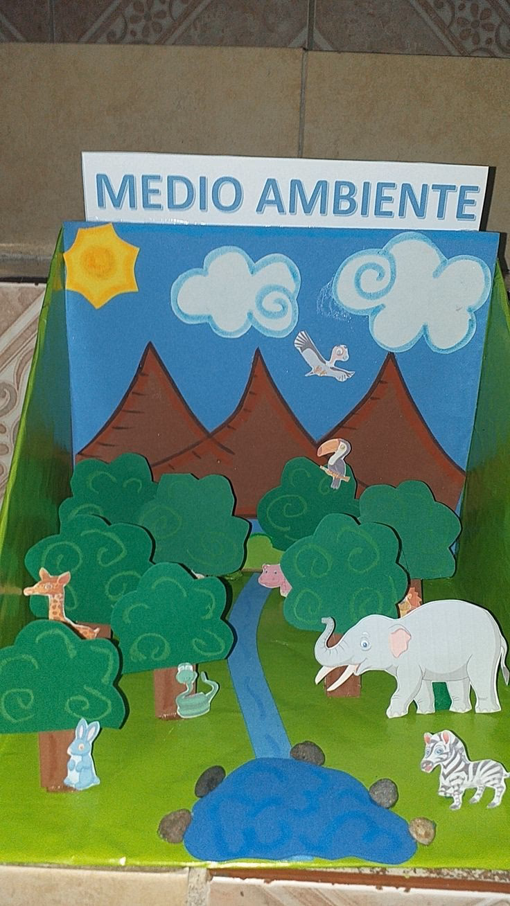 ¿Qué es una maqueta de ecosistemas?