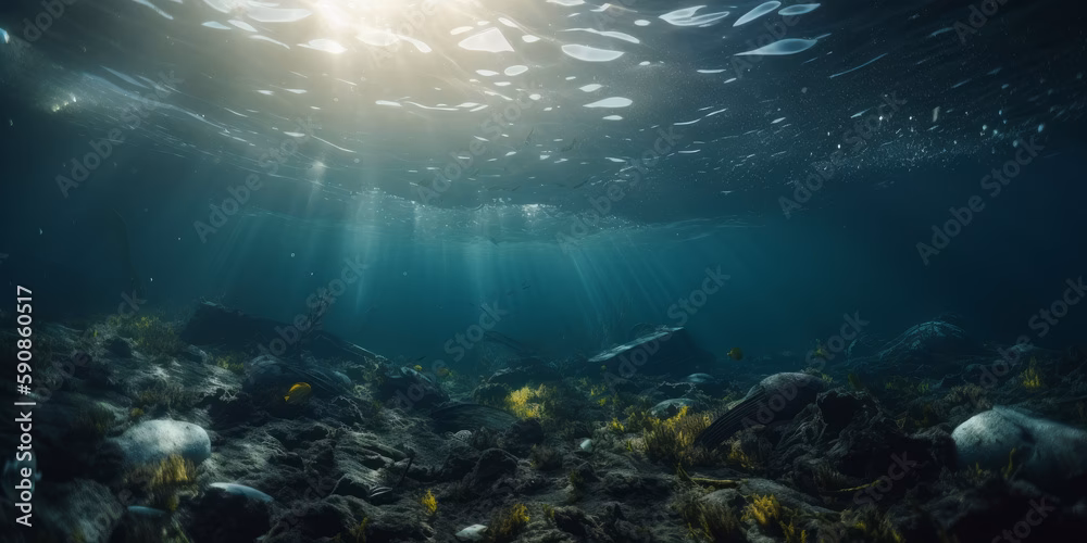 ¿Cuántas toneladas de plástico hay en el fondo del mar?