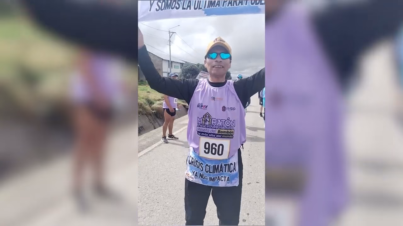 ¿Cuál es el objetivo del juego “maratón de acción contra el cambio climático”?