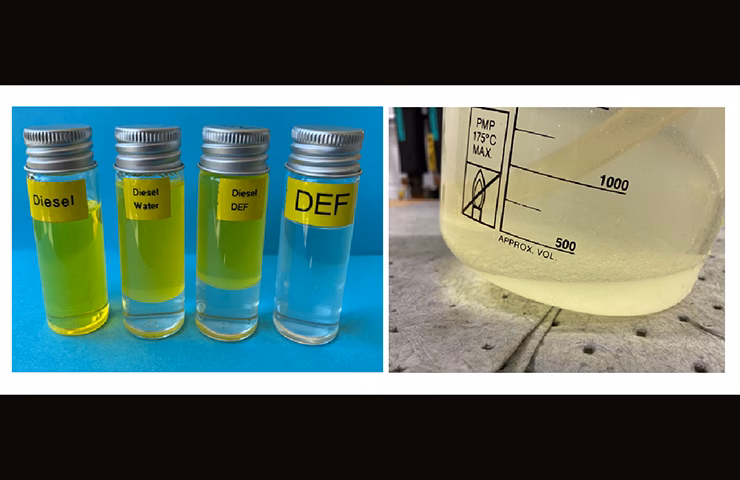 ¿Cuál es el color del combustible diésel?