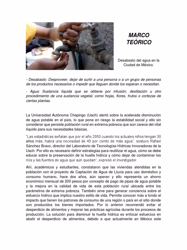 ¿Qué es el marco teórico sobre la contaminación de los ríos?