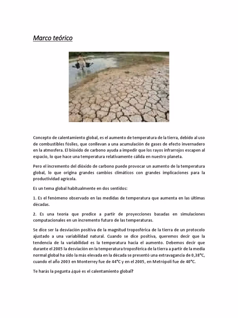 ¿Cuáles son los desafíos del cambio climático?