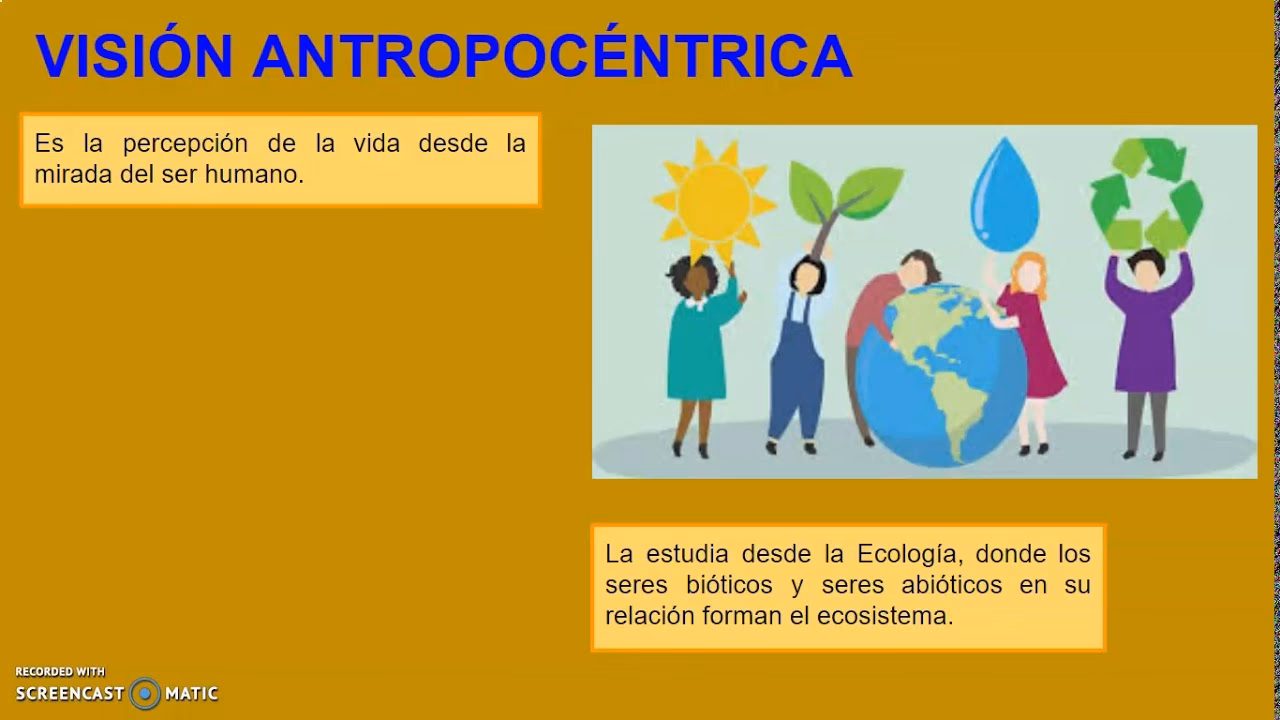 ¿Qué es la visión biocéntrica?