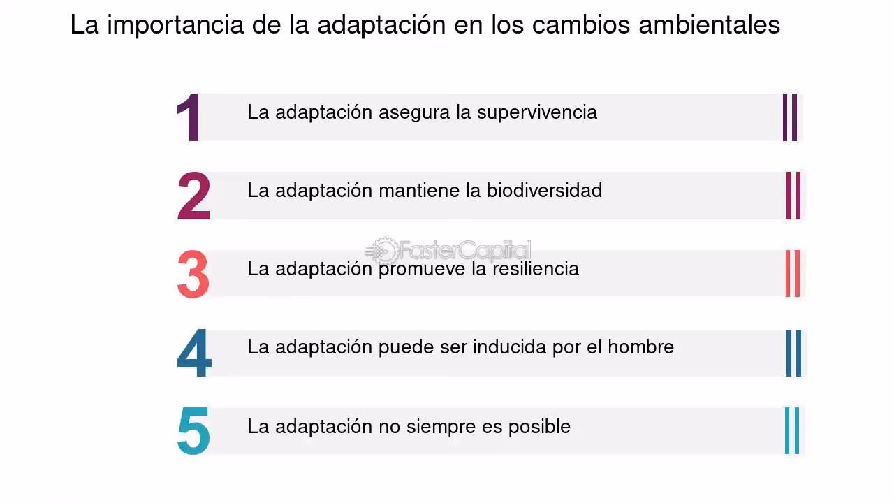¿Cómo podemos adaptarnos a las condiciones ambientales?