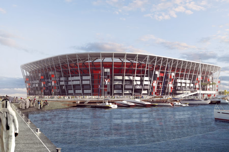 ¿Cómo es el ambiente en los aledaños de un estadio?