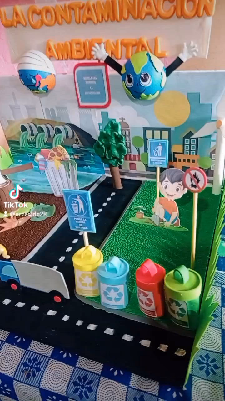 ¿Cómo hacer una maqueta del Medio Ambiente?