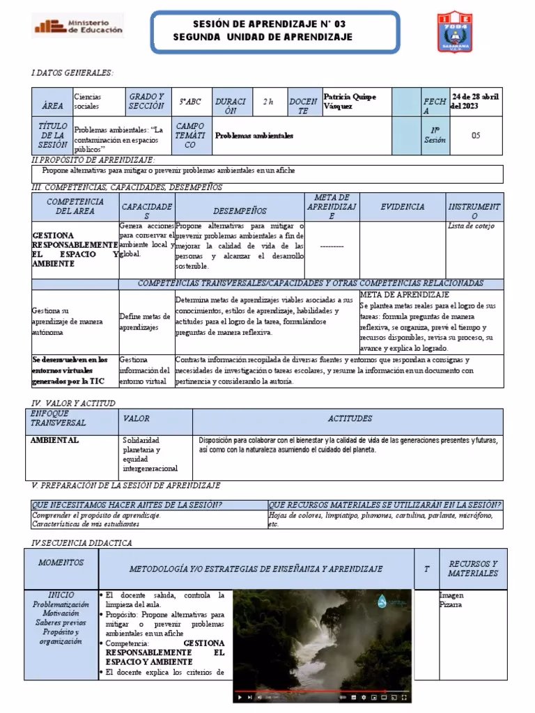 ¿Cómo puedo planificar una secuencia de enseñanza?