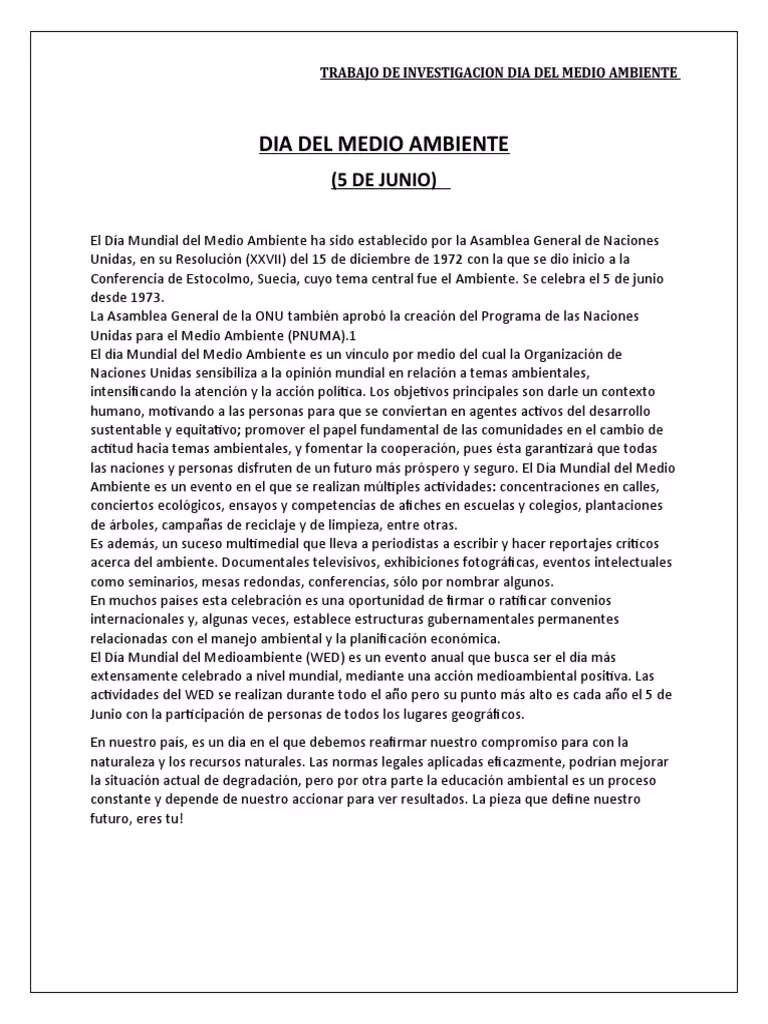¿Cómo se relaciona el medio ambiente con el proyecto?
