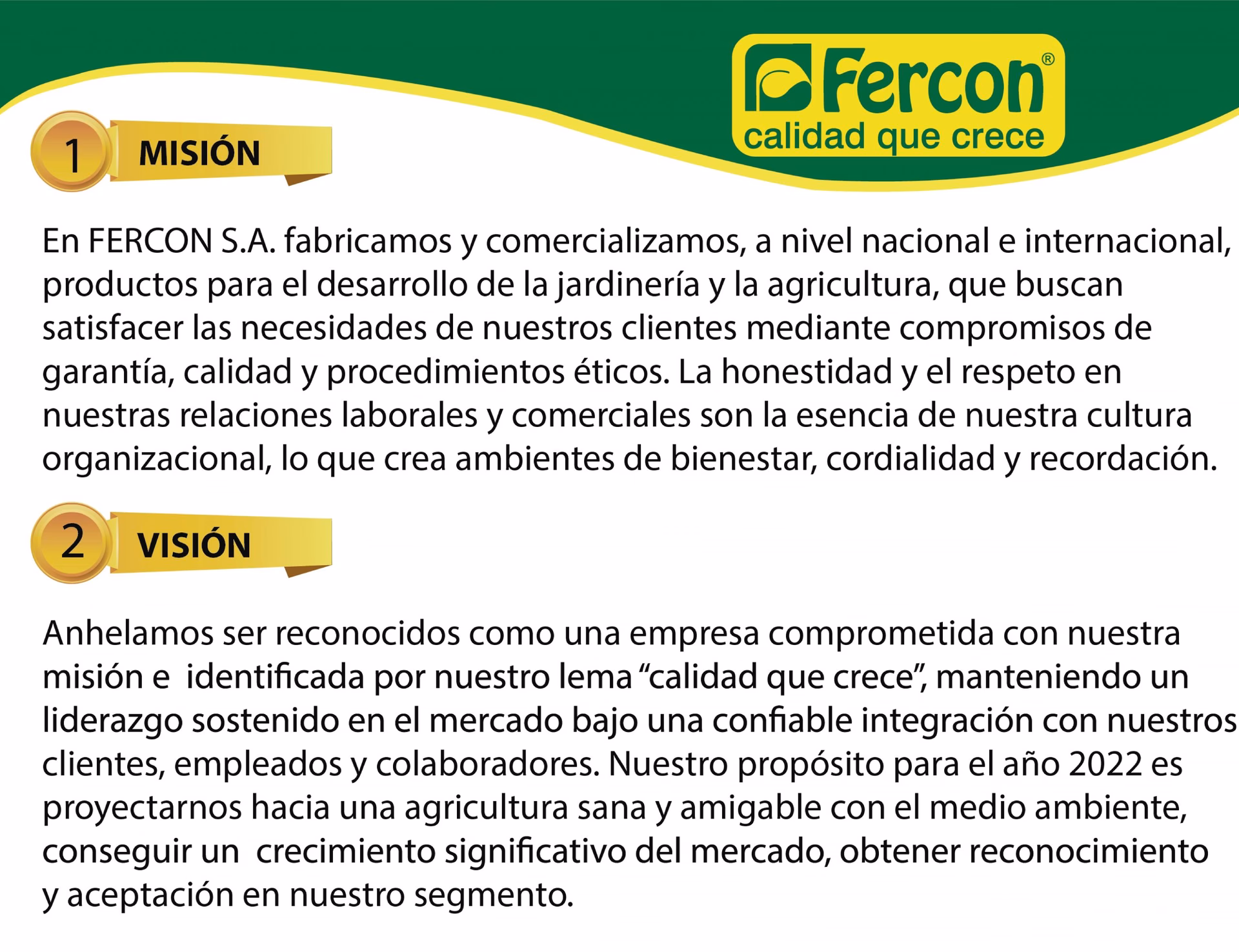 ¿Cuál es la misión de los productos que desarrollamos?