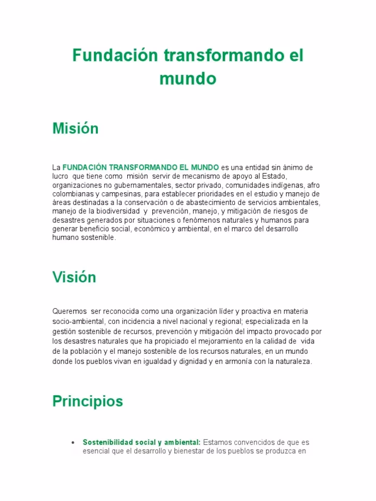 ¿Qué es la Fundación Vida Sostenible?