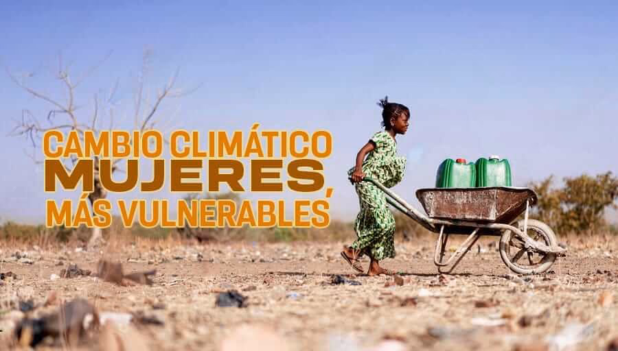¿Cómo afecta el cambio climático a las mujeres en entornos rurales?