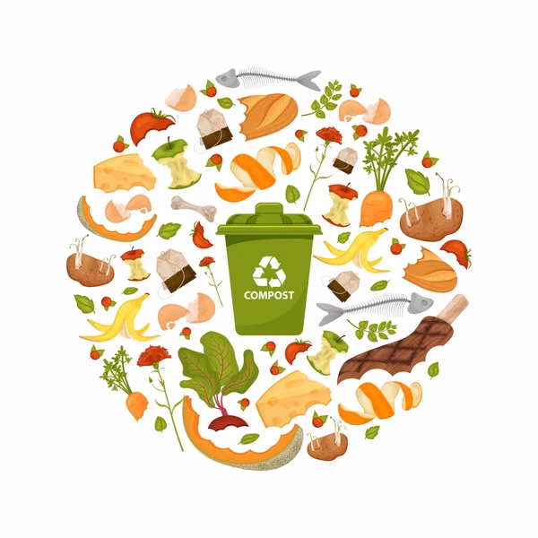 ¿Qué materiales se necesitan para hacer compostaje doméstico?