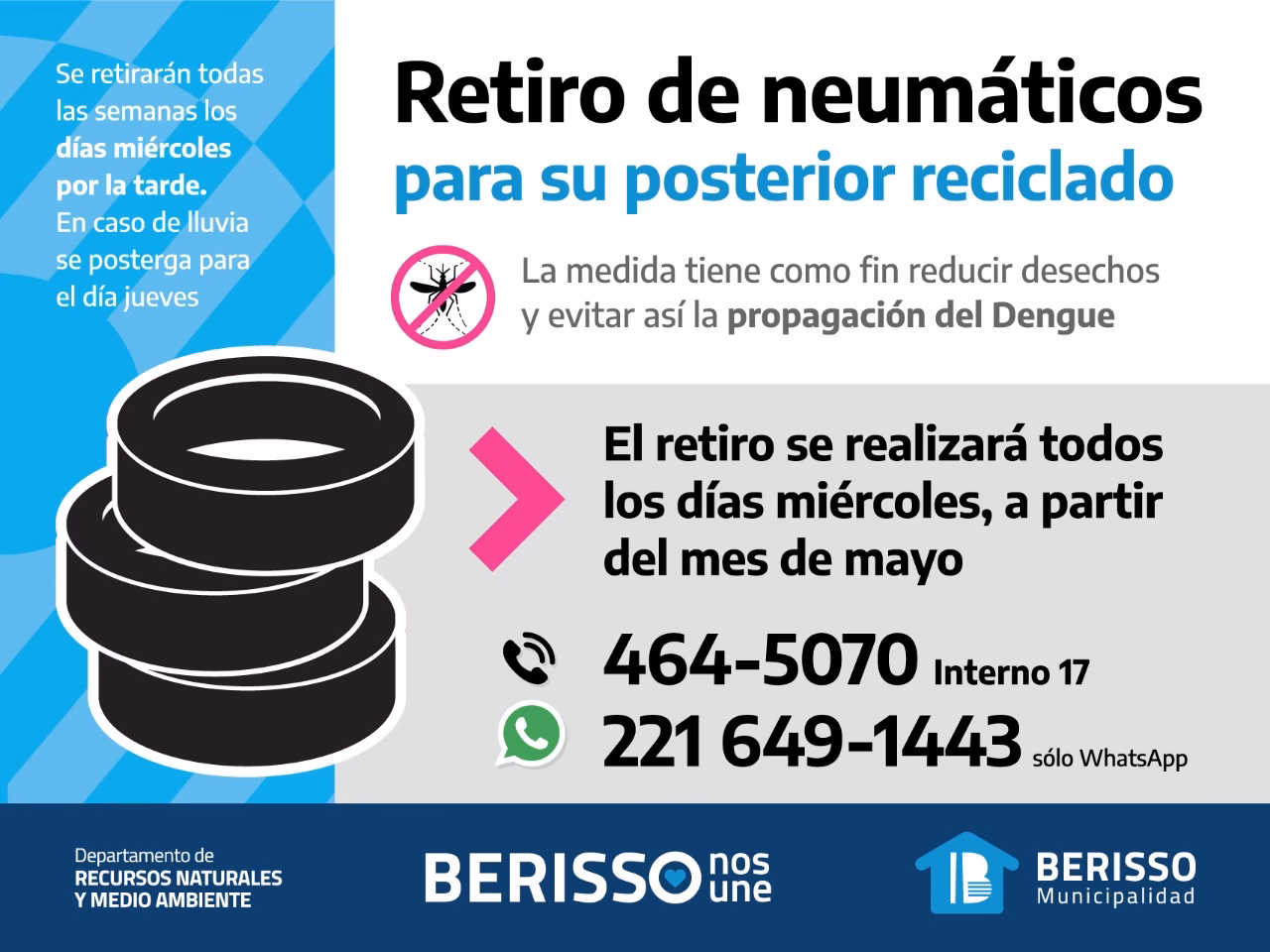 ¿Dónde se encuentra el municipio de Berisso?