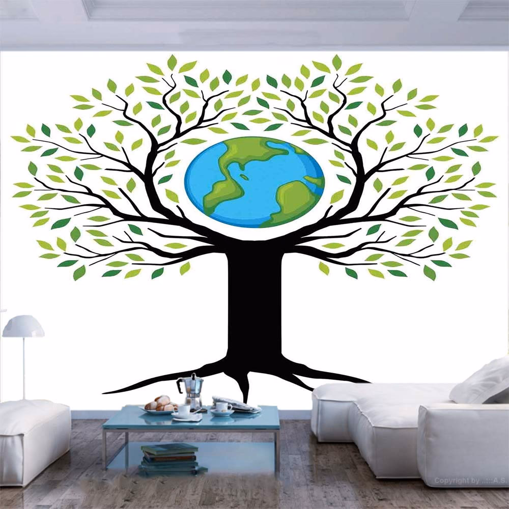 ¿Quiénes son los artistas que pintan los murales sobre contaminación ambiental?