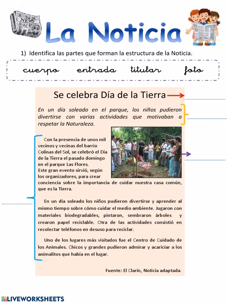 ¿Cuáles son los ejemplos de noticias para niños de primaria?