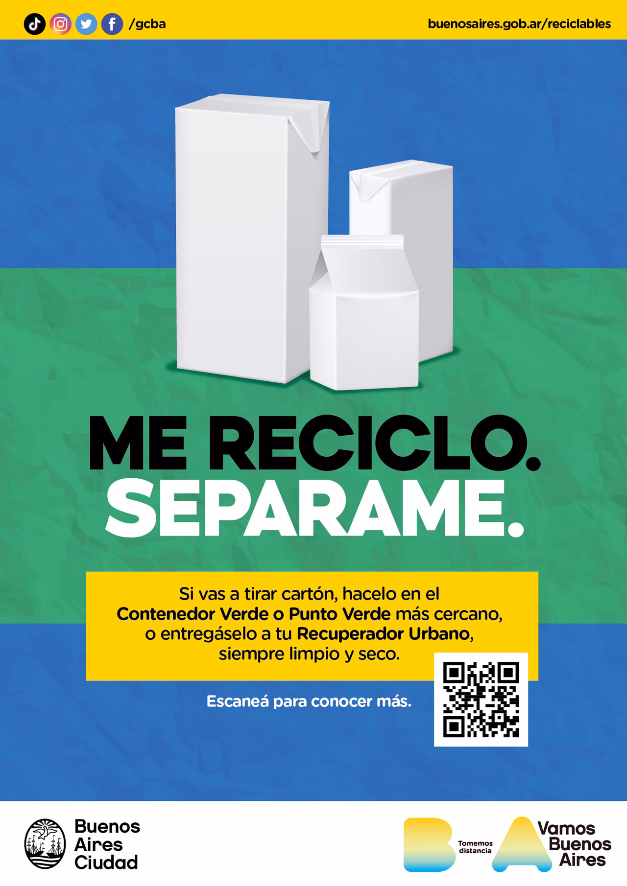 ¿Cómo puedo programar la recolección de reciclables?