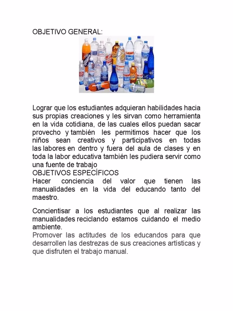 ¿Cuáles son los objetivos del reciclaje?