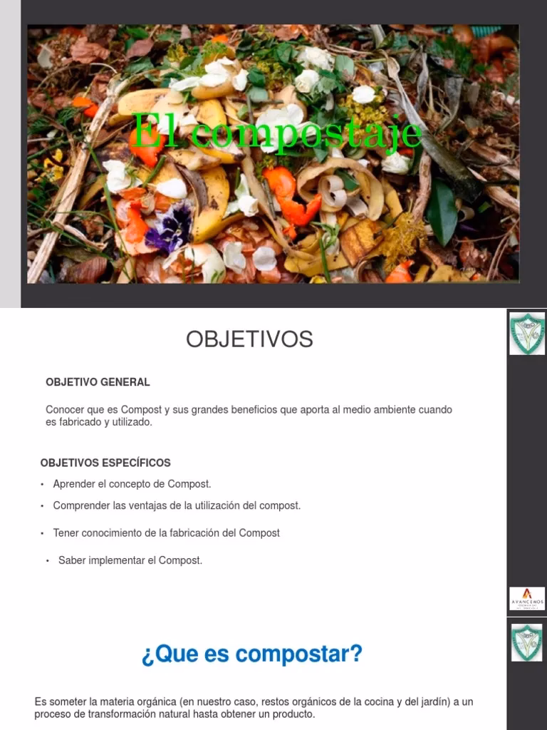 ¿Cuál es el tamaño óptimo para el compostaje?